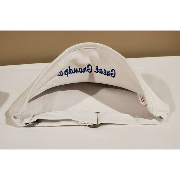 Great Grandpa White Adjustable Visor - Picture 2 of 4